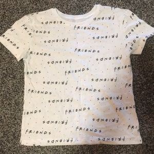 White friends shirt!